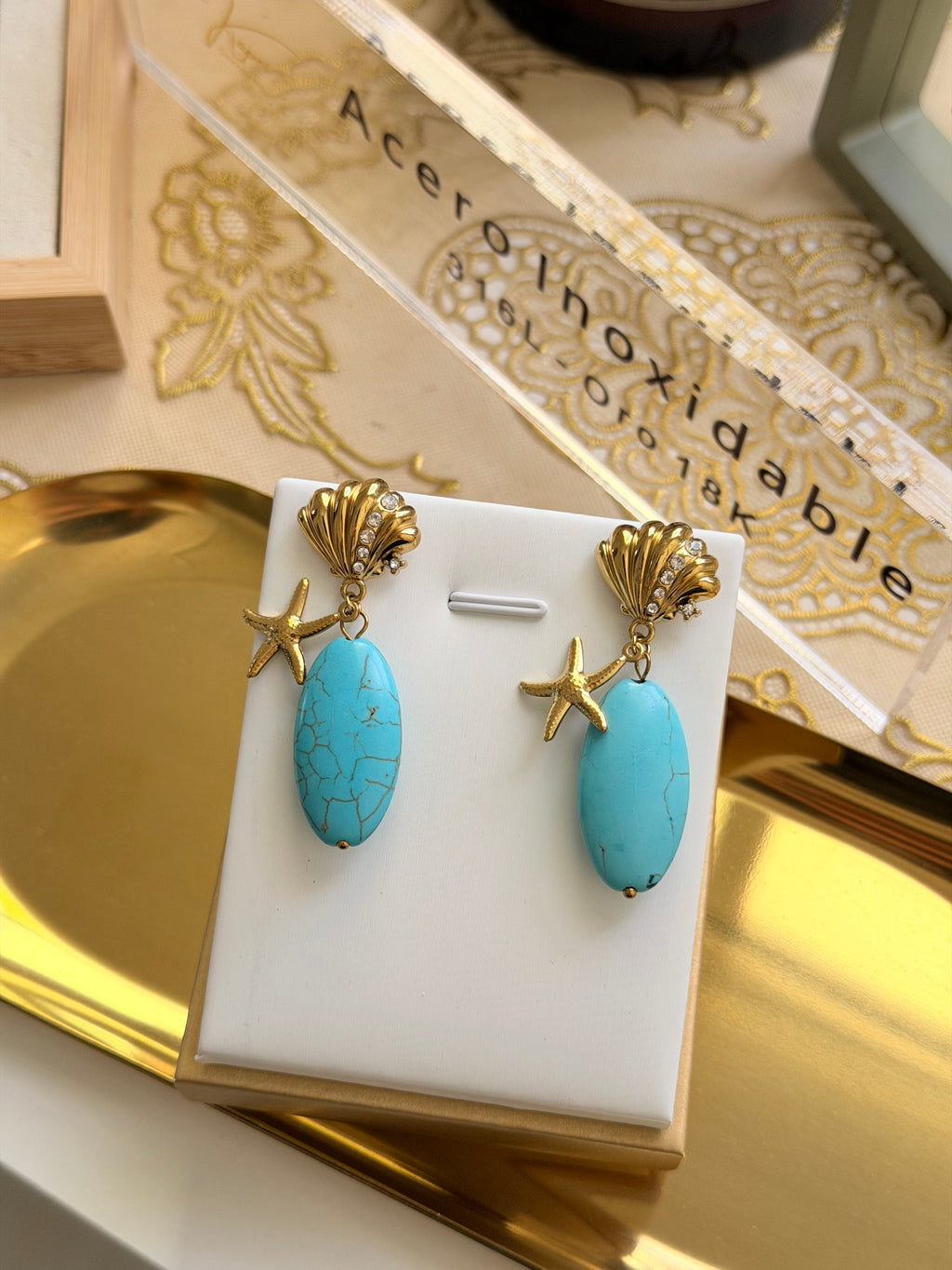 Pendientes confetti