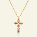 Cadena Cruz Rainbow
