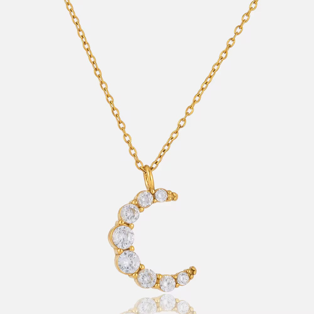 Cadena Moon strass