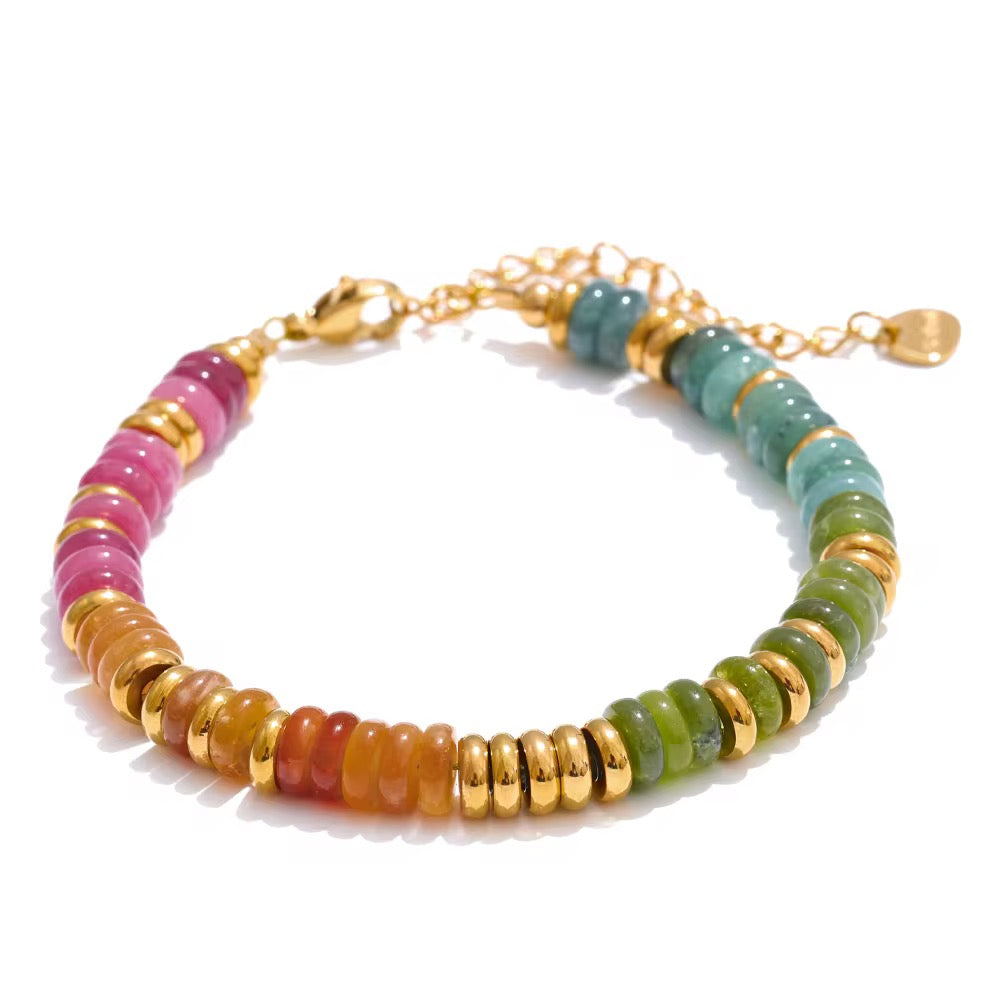 Pulsera Bohemia (piedras naturales)