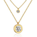 Cadena doble glitter