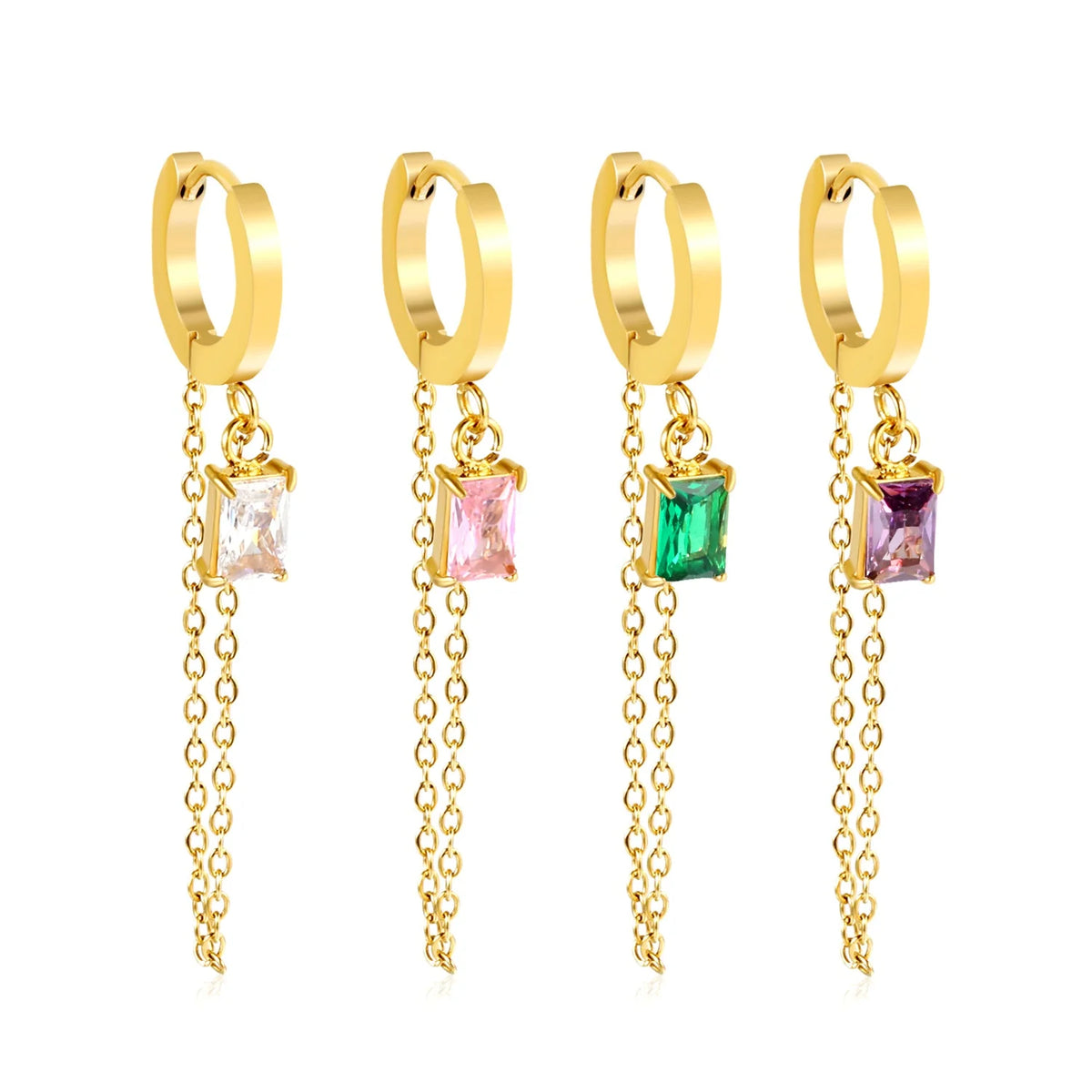 Pendientes Positano Chain