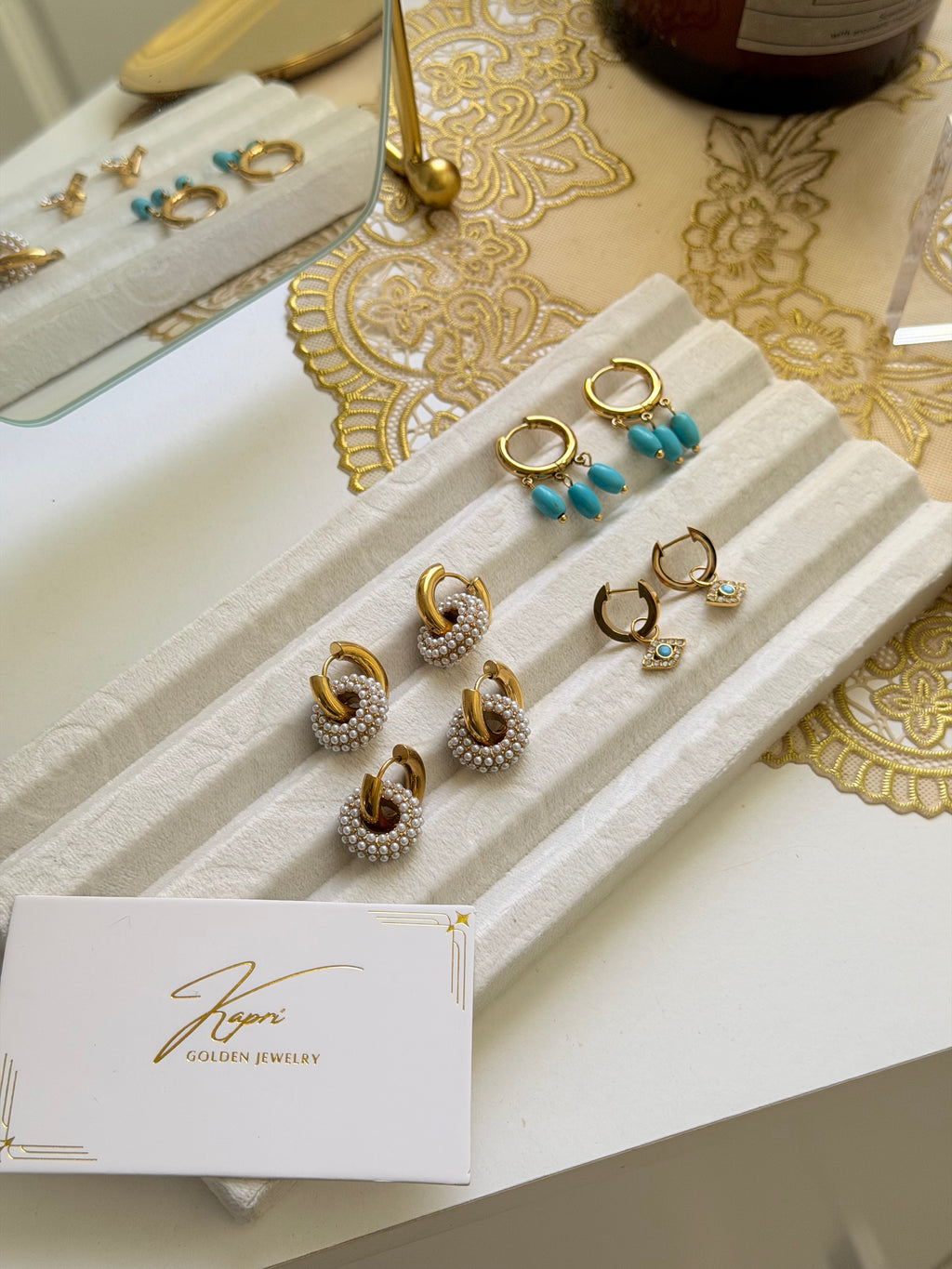 Pendientes queen