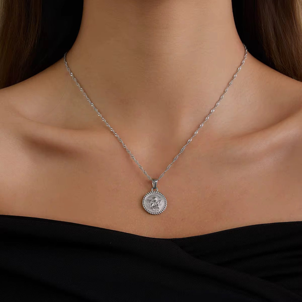 Cadena Ángel silver