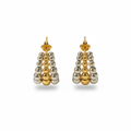 Pendientes bubble bicolor