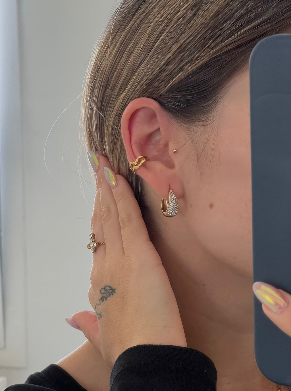 Ear cuff asimétrico