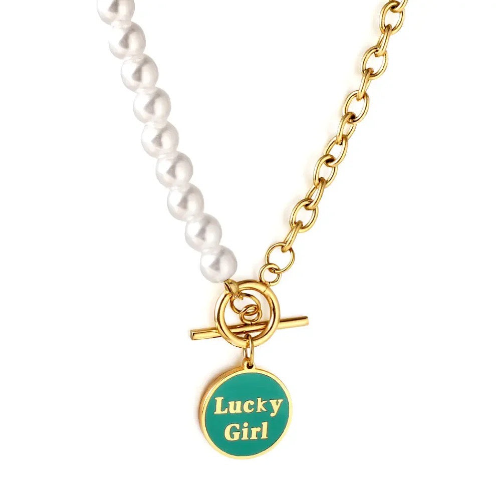 Cadena Lucky girl