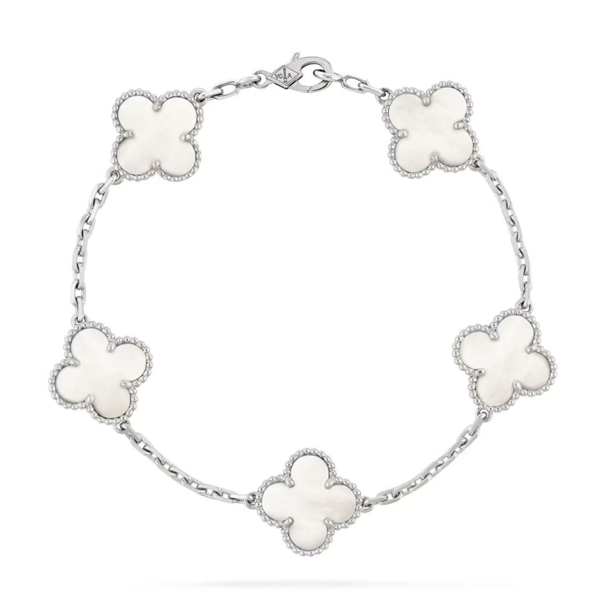 Pulsera fiore blanca