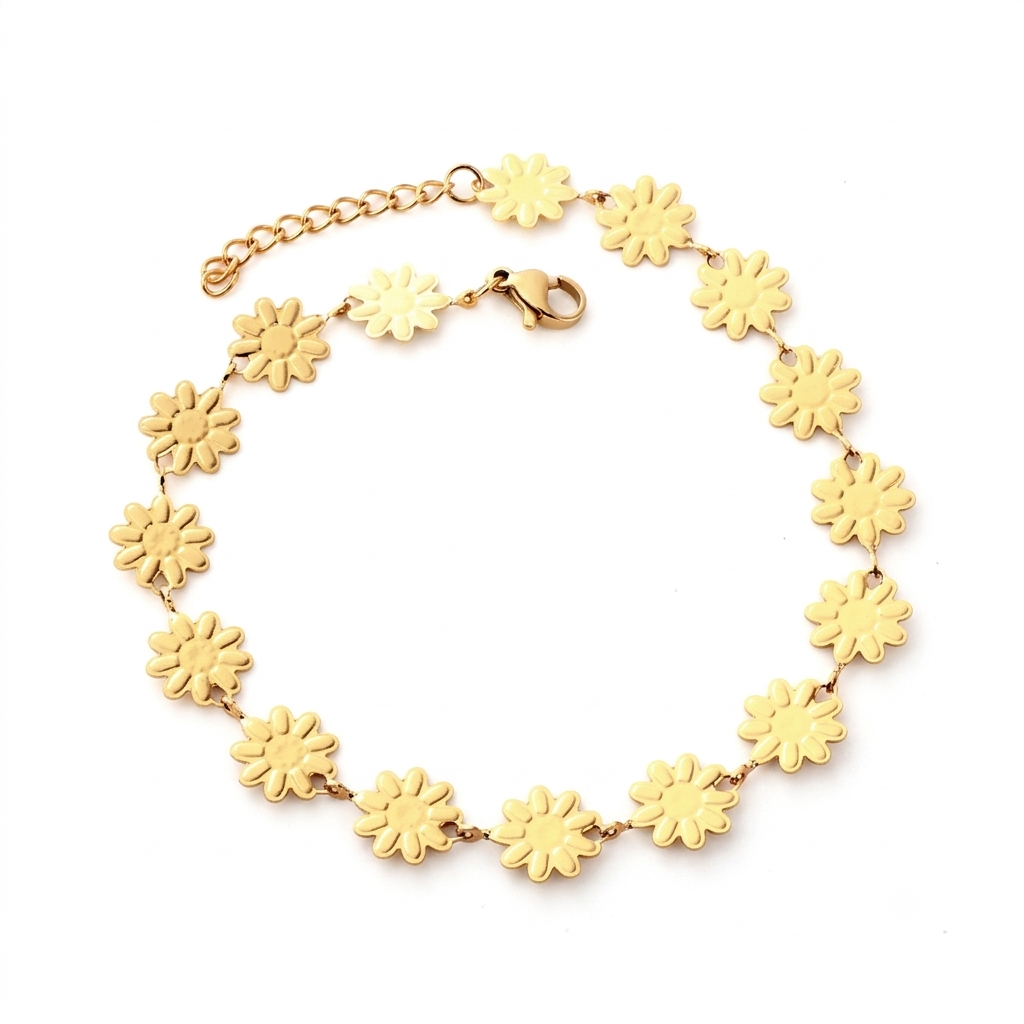 Tobillera Flower