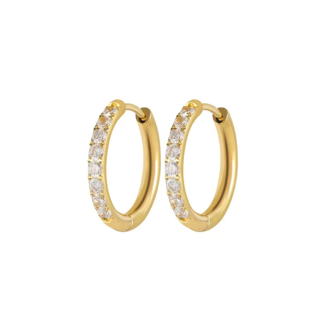 Argollas zirconia (par)