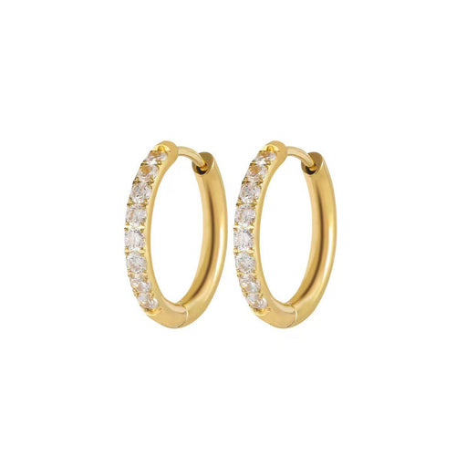 Argollas zirconia (par)