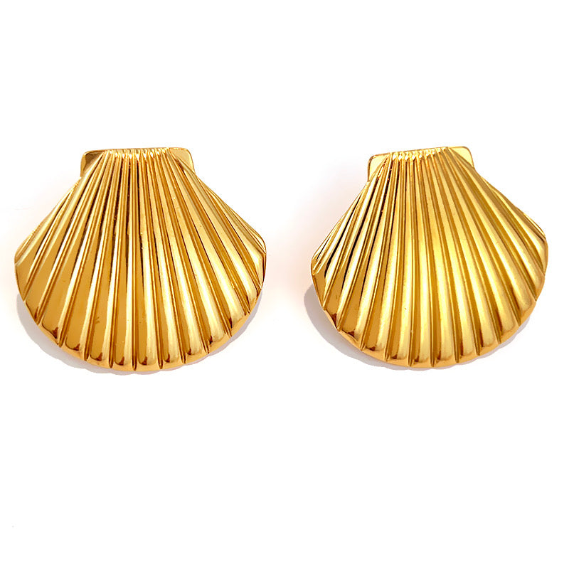 Pendientes Shelly gold