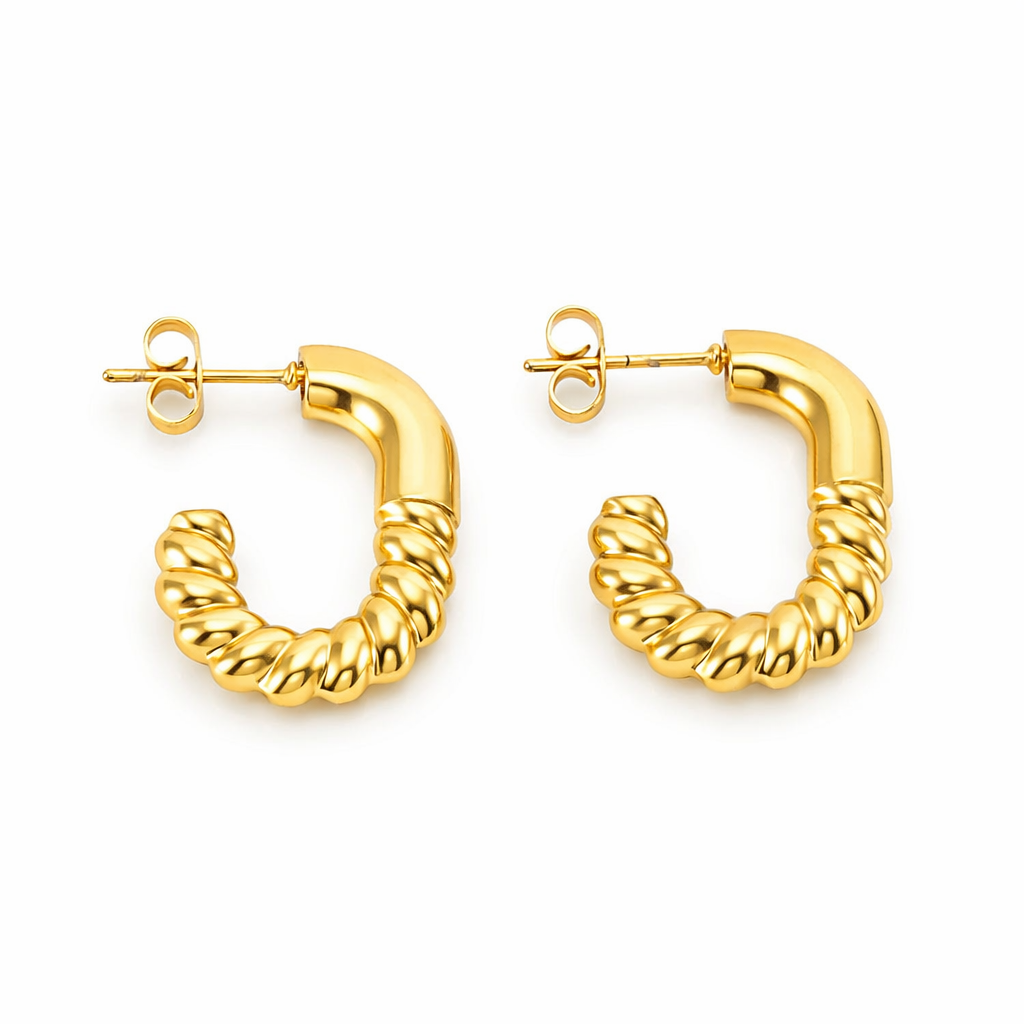Pendientes Croissant