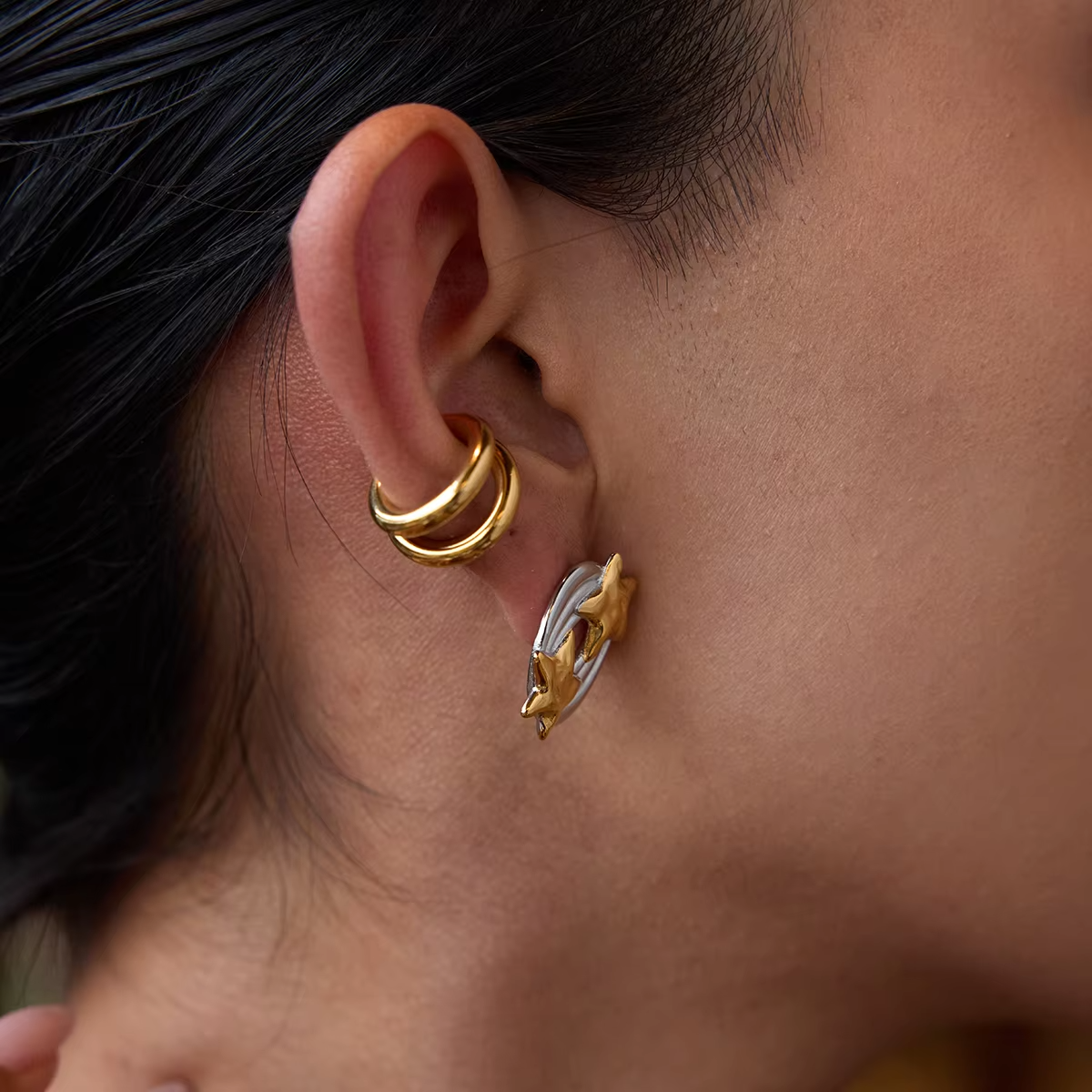 Ear cuff doble ( unidad )