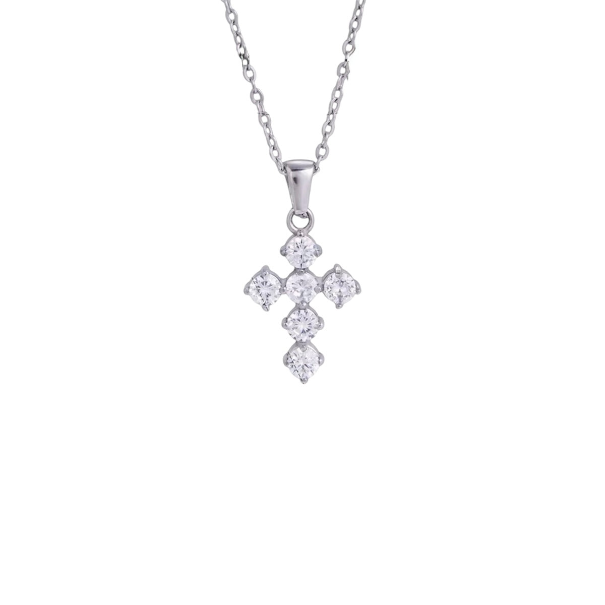 Cadena cruz Faith