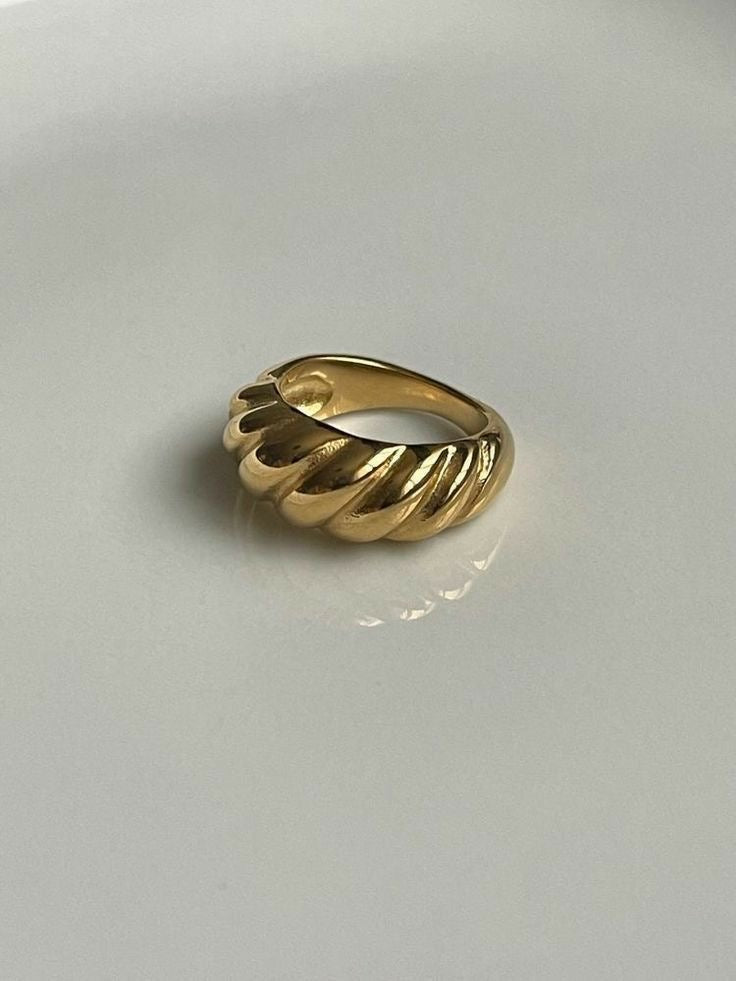 Anillo croissant gold