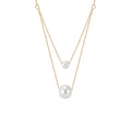 Cadena Perla doble