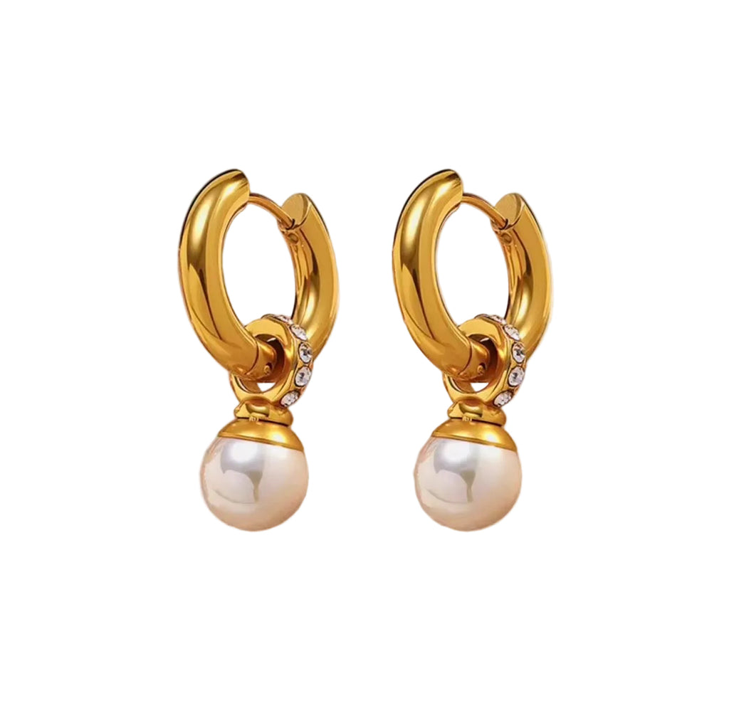 Pendientes Perla