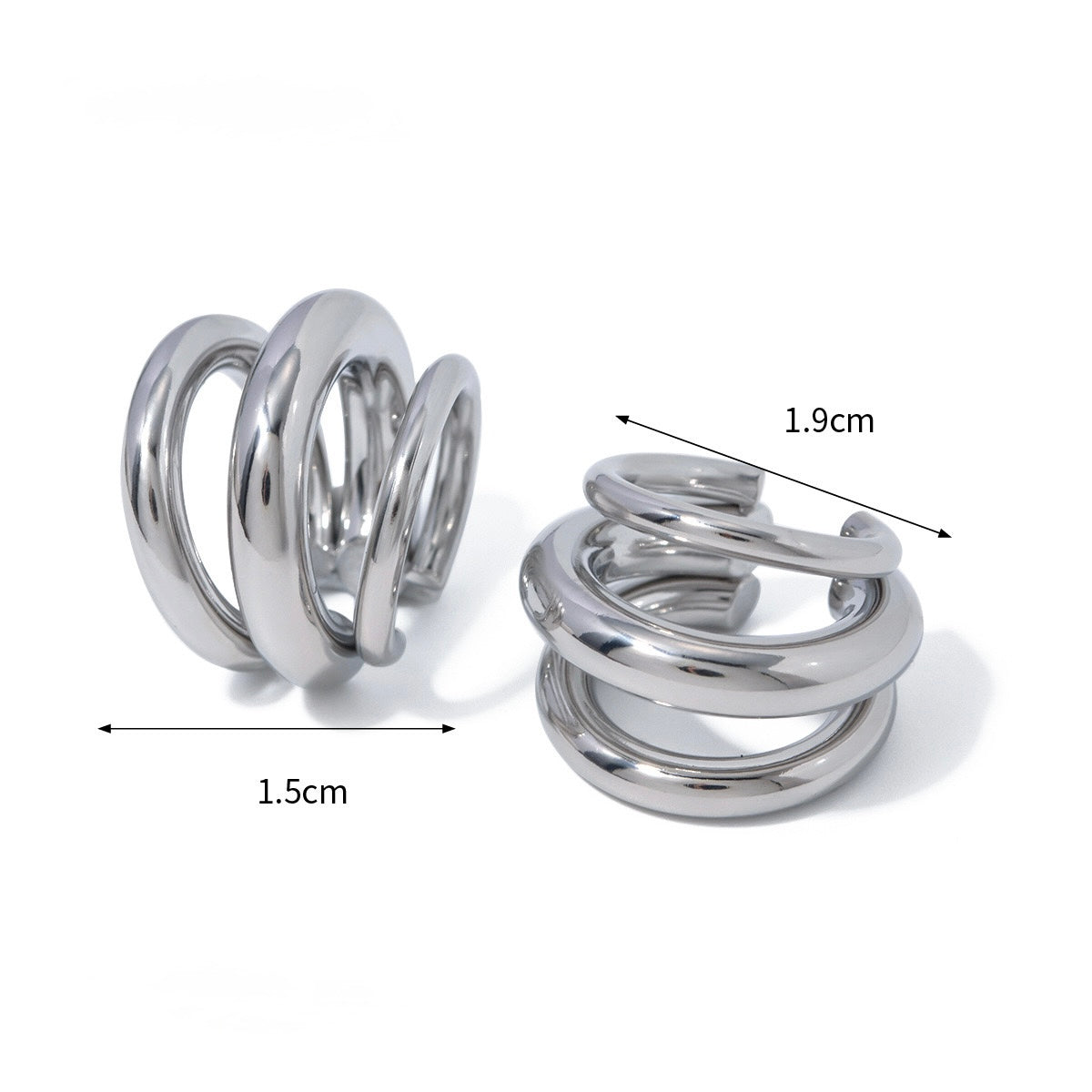 Ear cuff triplex ( unidad )