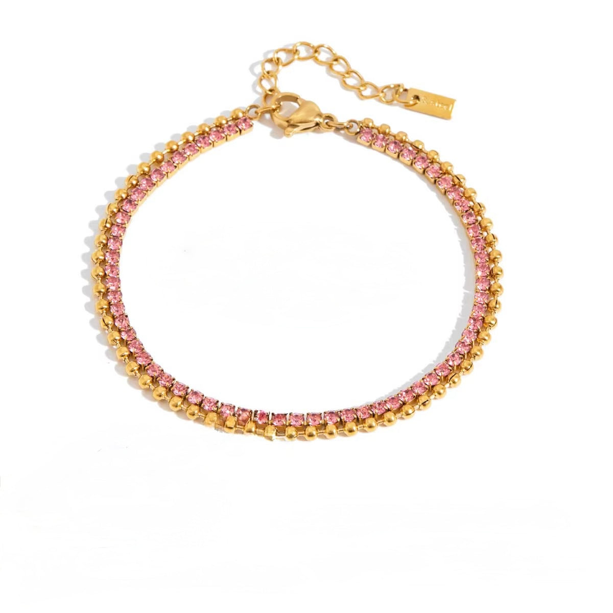 Pulsera Half Pink