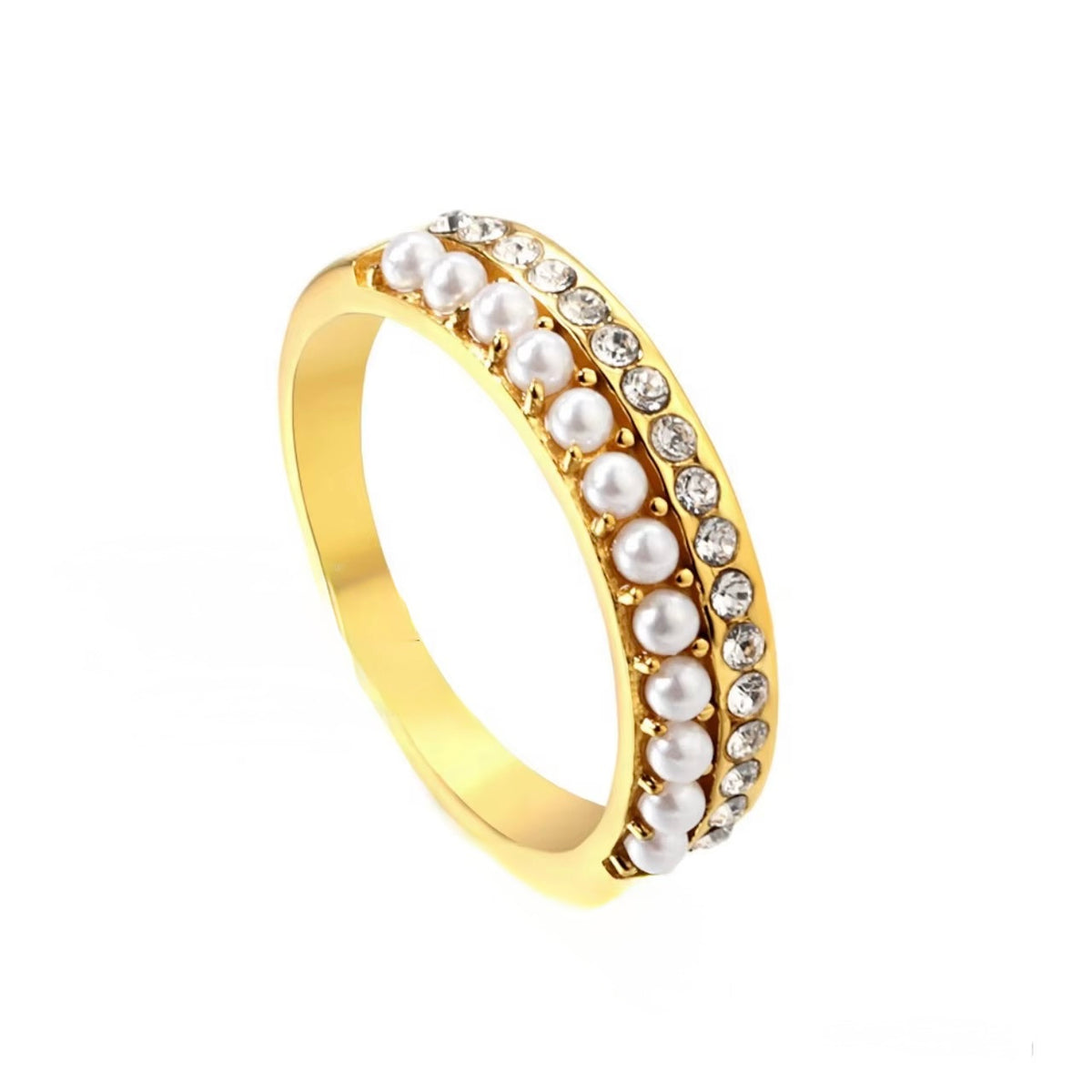 Anillo Ámbar perla