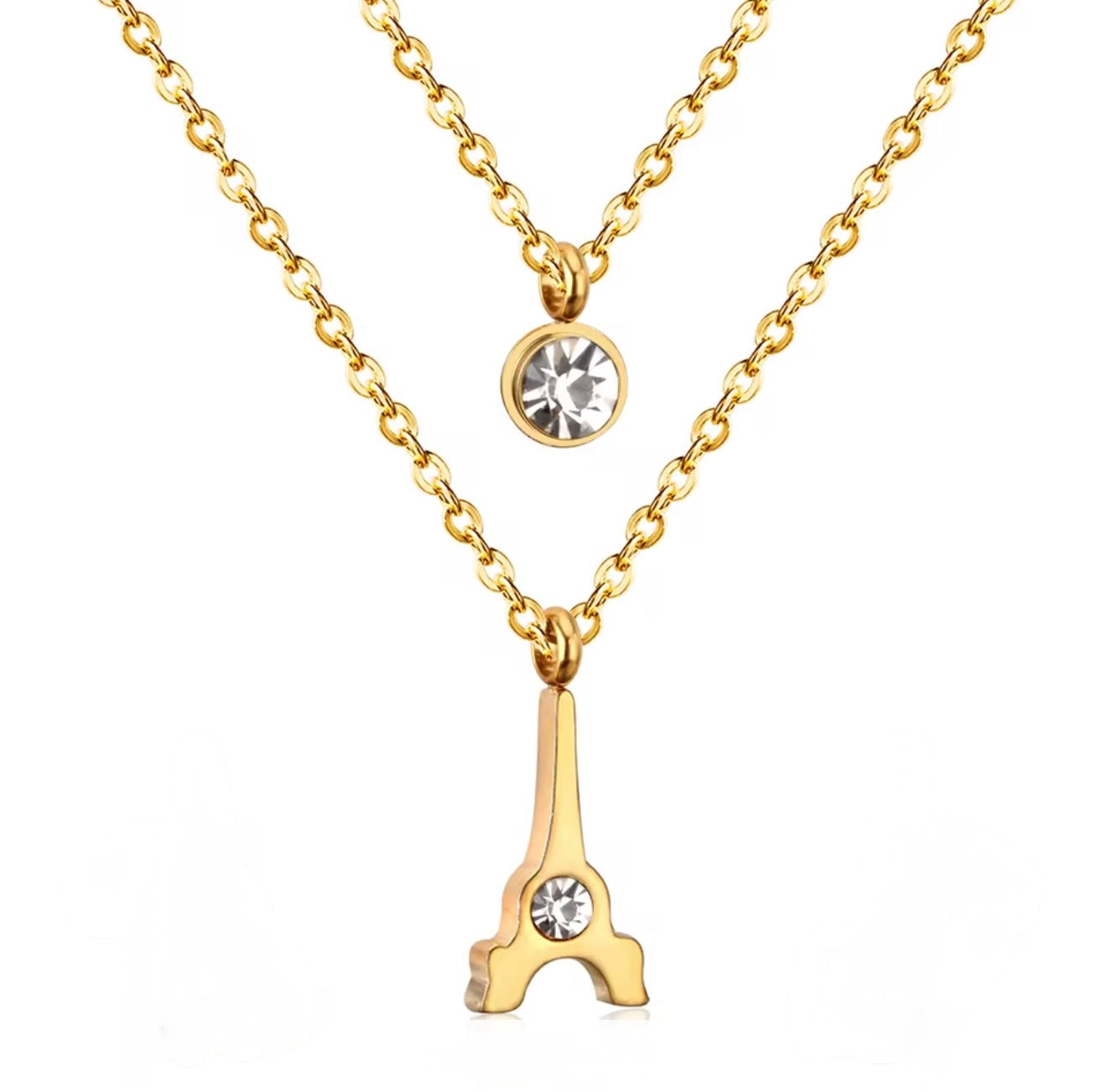 Cadena Eiffel doble