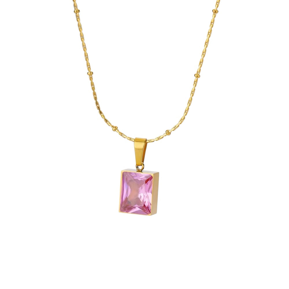 Cadena Orquídea pink