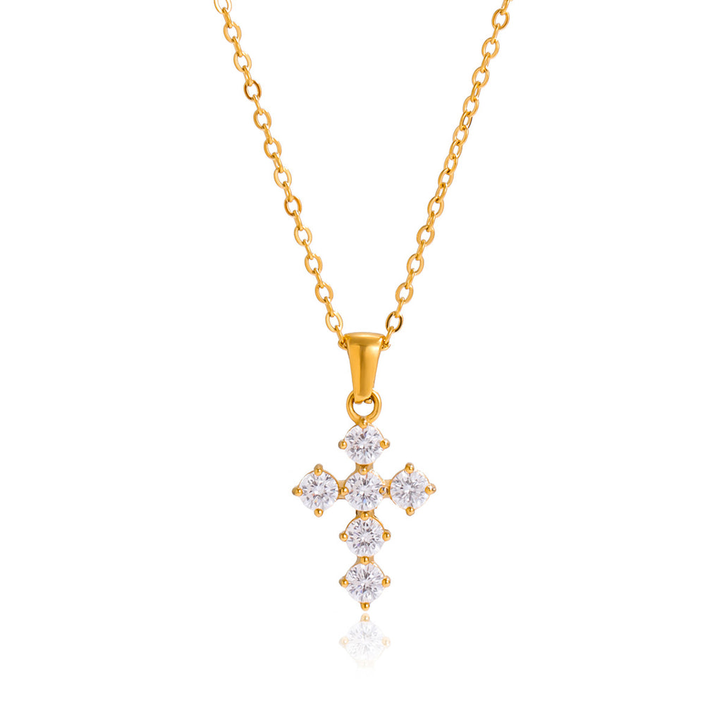 Cadena cruz Faith