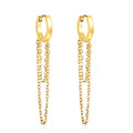 Pendientes Chain simple