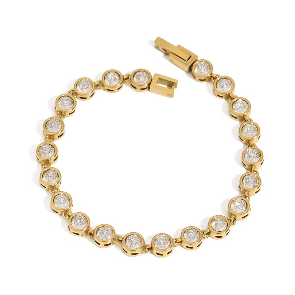 Pulsera Tenis Gold
