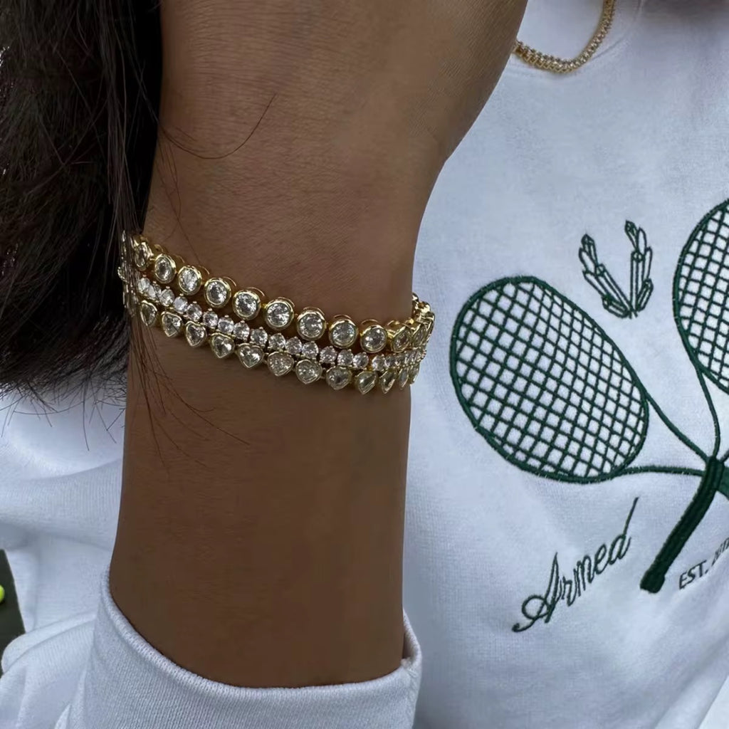 Pulsera Tenis Gold
