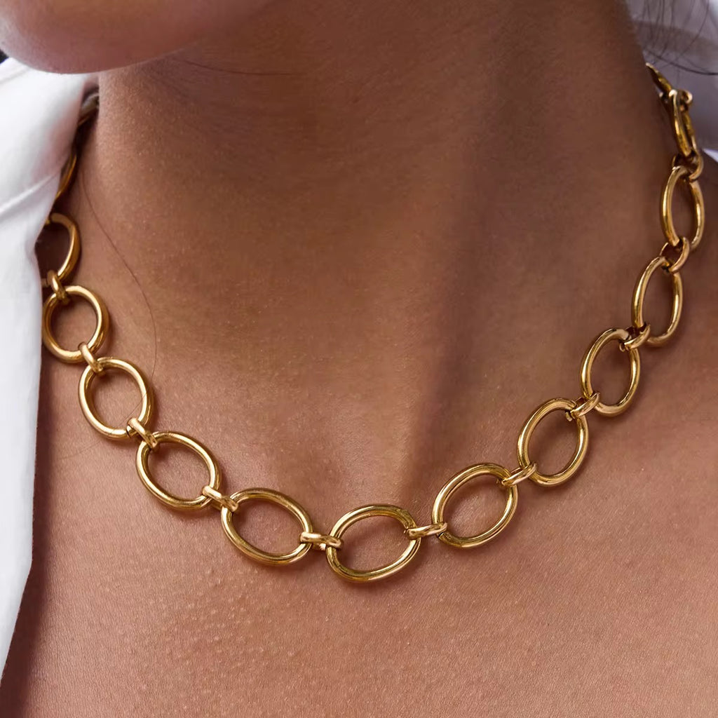 Cadena Chunky Gold
