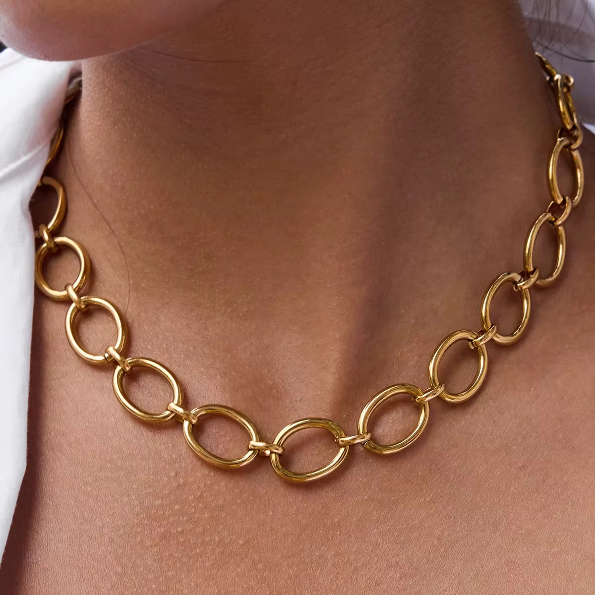 Cadena Chunky Gold
