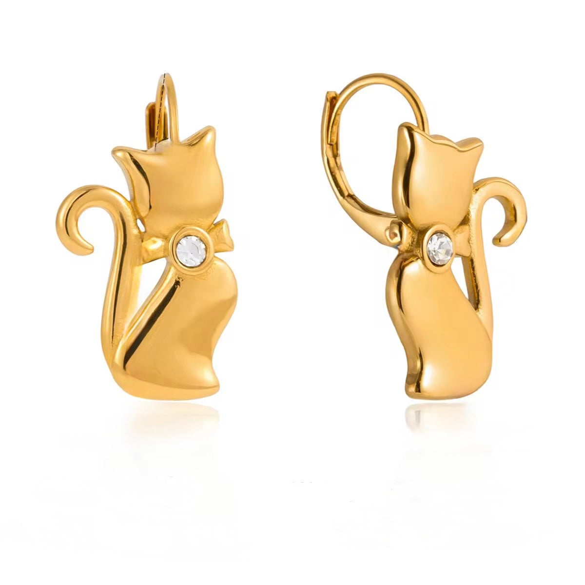 Pendientes Cat
