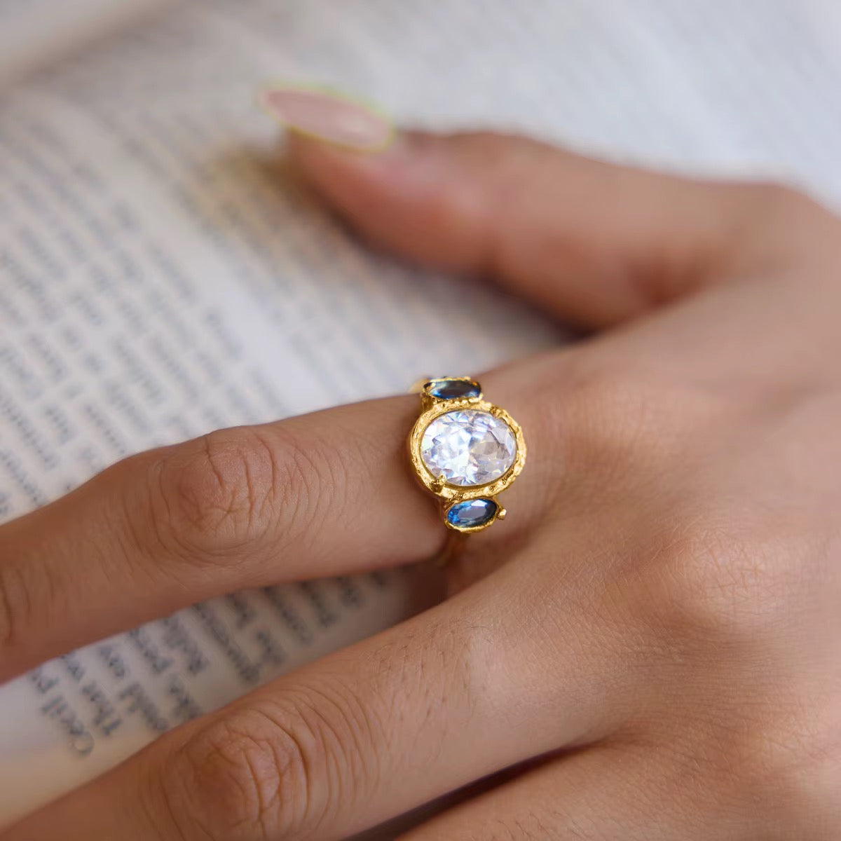 Anillo Glint Blue