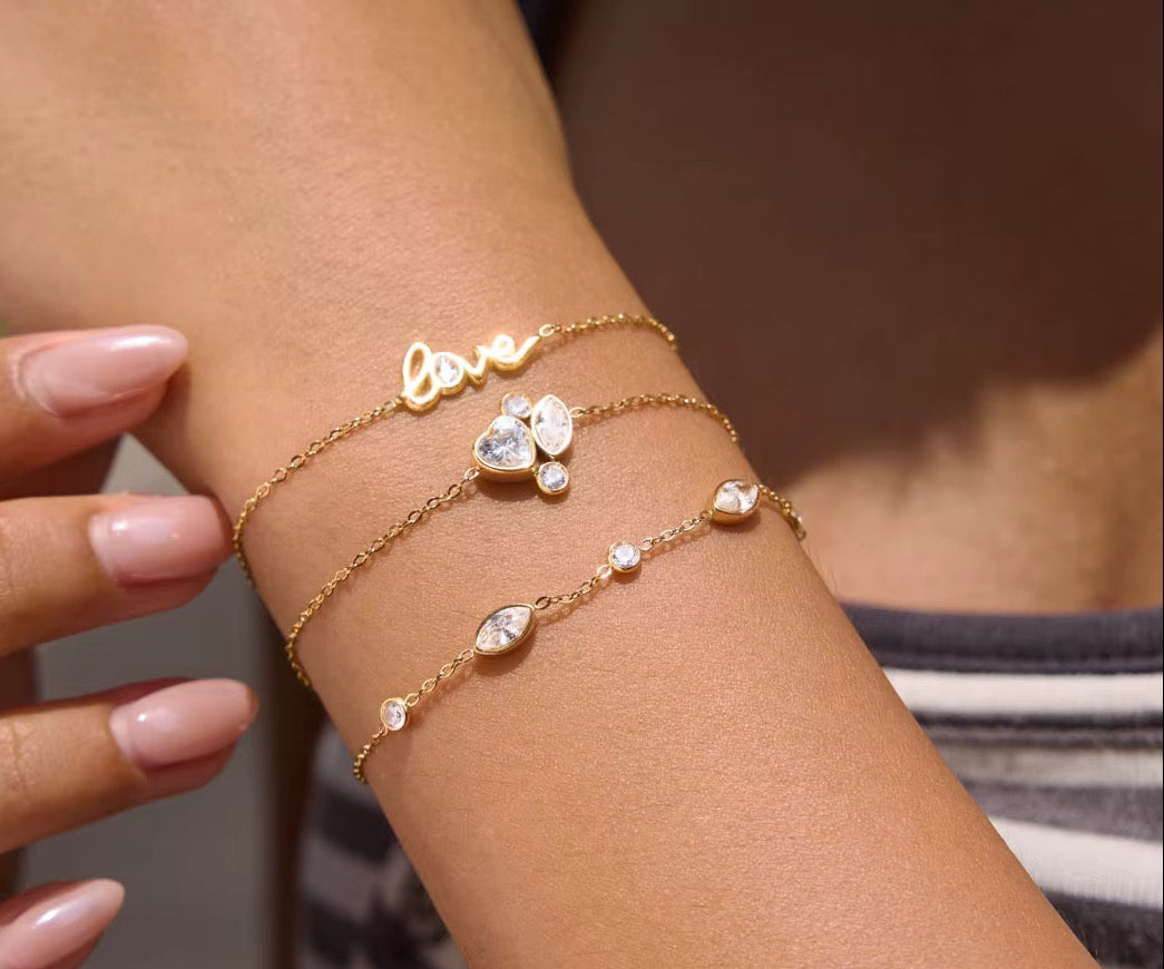 Pulsera Almond shine
