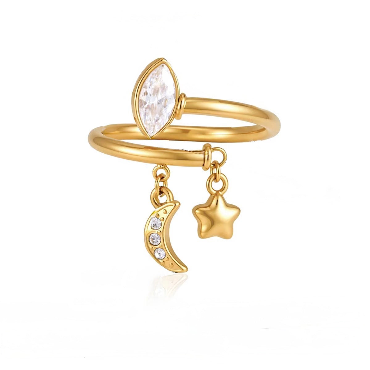 anillo Multi Layer Luna