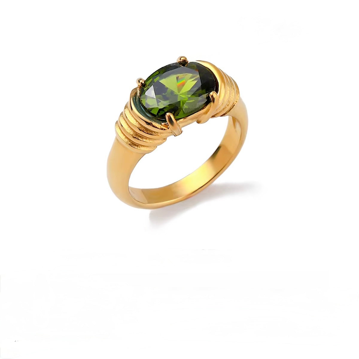 Anillo Milan green