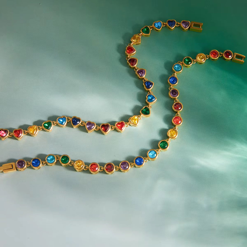 Pulsera Tenis multicolor