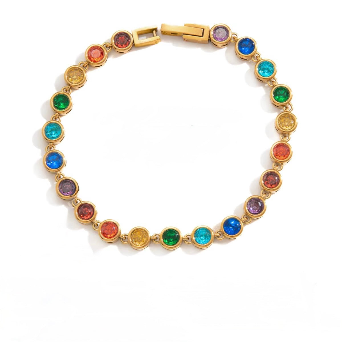 Pulsera Tenis multicolor