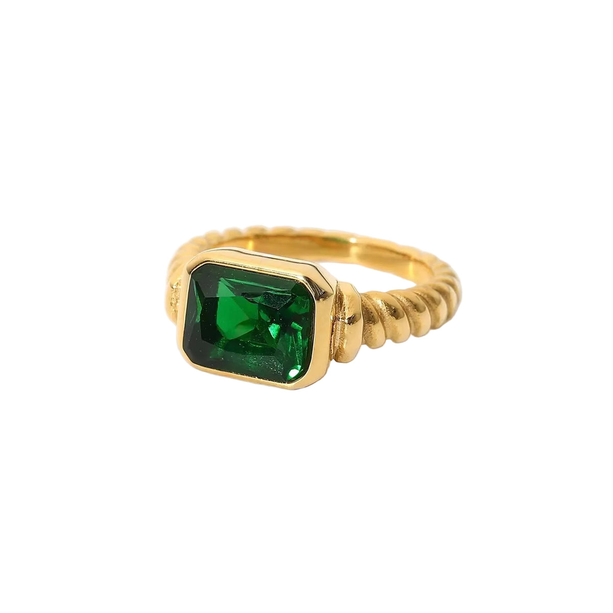 Anillo Squared Green