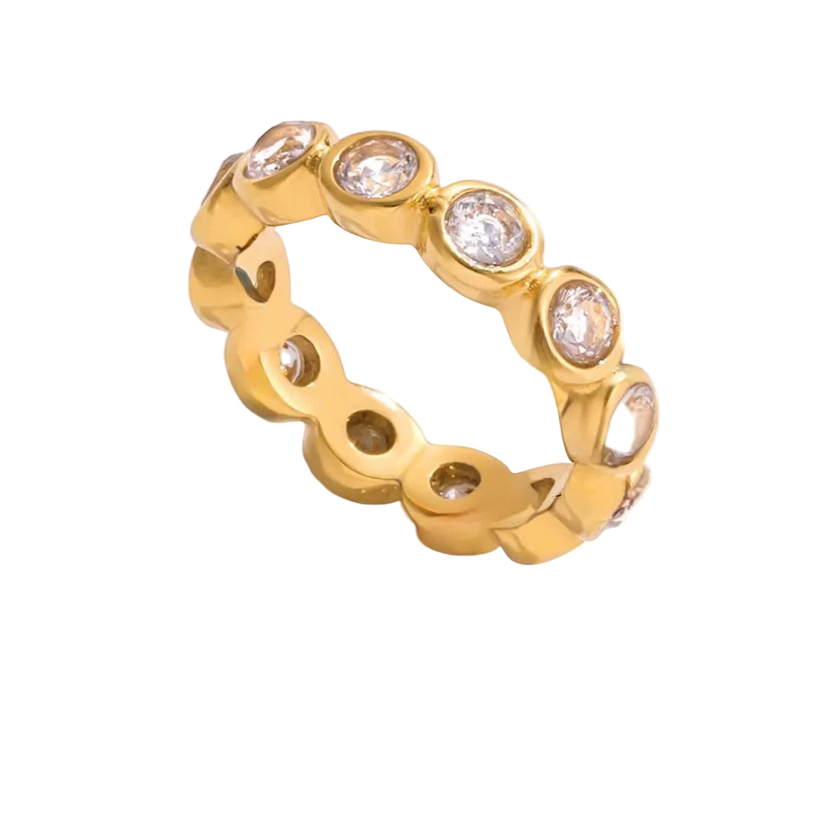 Anillo Ball White
