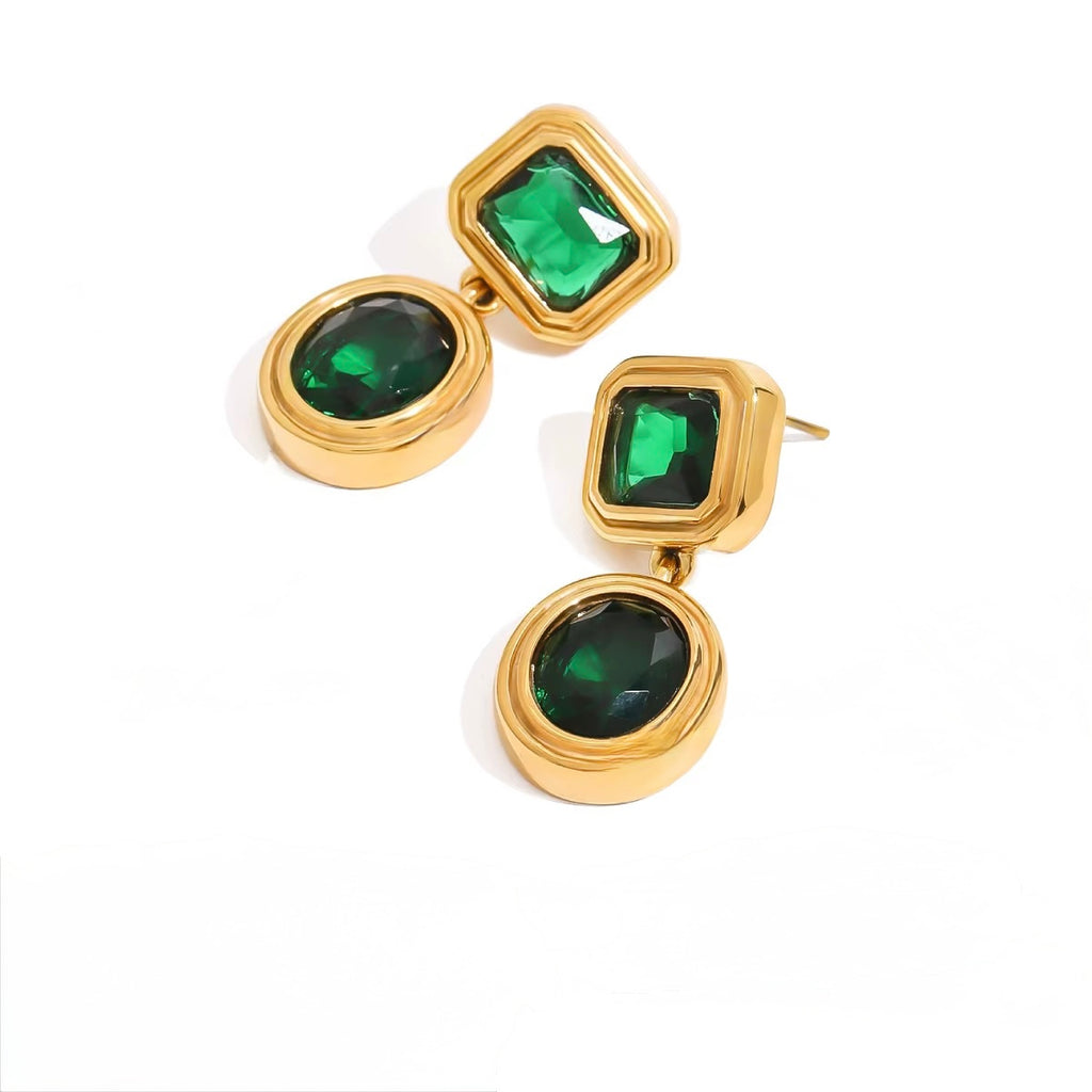 Pendientes Mirror chunky