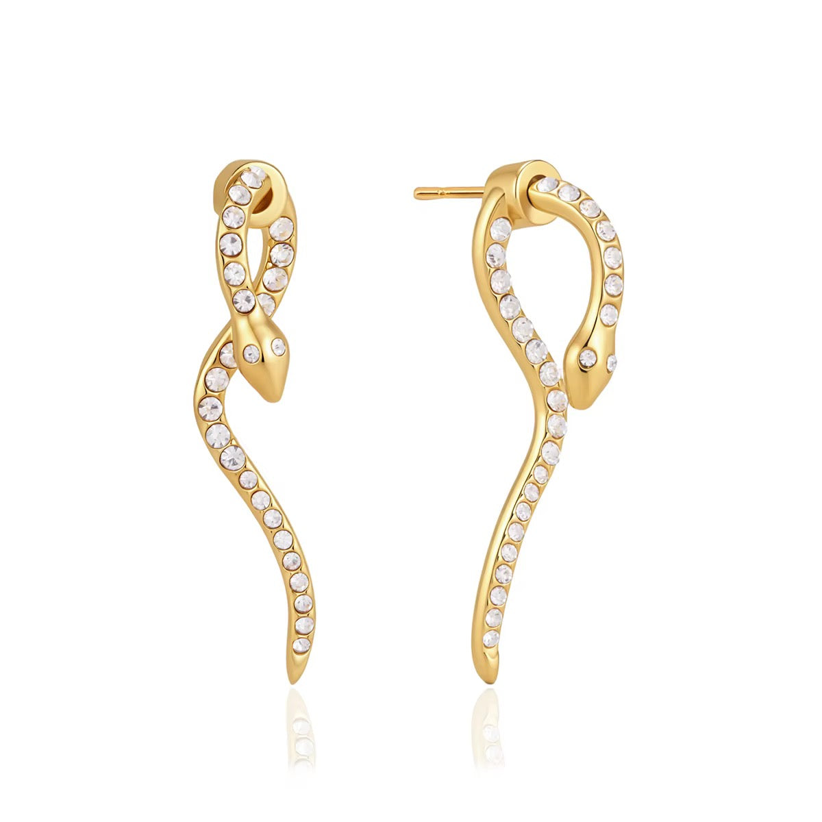 Pendientes Serpentina