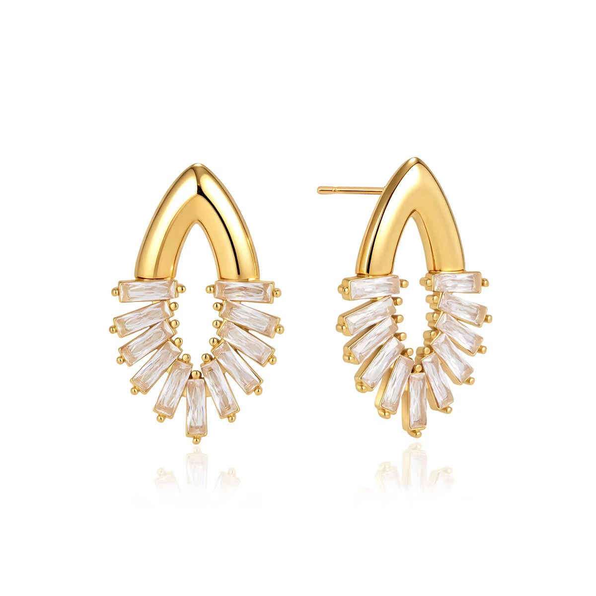 Pendientes Almond Glow