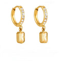 Pendientes Zircon Yellow