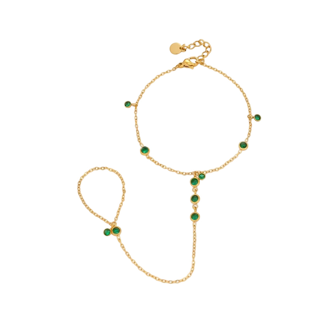 Catena da mano Arabia Green
