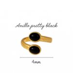 Anillo pretty black